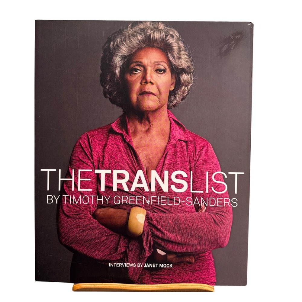 The Trans List Timothy Greenfield-Sanders Signed Photography Book Janet Mock HBO